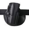 Safariland Open Top Paddle/Belt Slide Holster Glock 19, 23, Plain Black