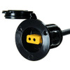 Cannon Downriggers Flush Mount Power Port Black