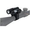 BSA 650nm Red Laser w/80 Lumen Flashlight 1"