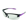 Allen Cases Electron Womens Ballistic Shooting Glasses Purple/Black