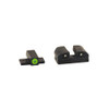 Sig Sauer X-Ray3 Pistol Sight #6 Green Front, #6 Rear, Square Notch