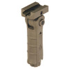 Leapers Inc. UTG Ambidextrous 5 Position Foregrip Flat Dark Earth