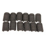 Leapers Inc. UTG Low Pro Rail Guard, 12pcs, Black