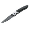 Boker Knives Magnum Folding Knife Damascus Senior, 3 Blade.  G-10 Black Handle