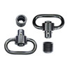 GrovTec US Heavy Duty Push Button Swivel with Stainless Steel Base