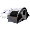 PahaQue TAB Trailer Side Tent for NuCamp, Little Guy, Dutchman Regular TAB Trailers Silver/Black