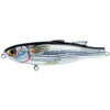 LiveTarget Lures Mullet Walking Bait 4", Number 2 Hook Size, Topwater Depth, Silver/Black