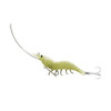 LiveTarget Lures Shrimp Hybrid Bait 3 1/2", Number 8 and 6 Hook Size, Variable Depth, Glow Shrimp