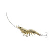 LiveTarget Lures Shrimp Hybrid Bait 3 1/2", Number 8 and 6 Hook Size, Variable Depth, Glass Shrimp
