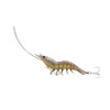 LiveTarget Lures Shrimp Hybrid Bait 3 1/2", Number 8 and 6 Hook Size, Variable Depth, Sand Shrimp