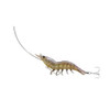 LiveTarget Lures Shrimp Hybrid Bait 4", Number 4 and 2 Hook Size, Variable Depth, Sand Shrimp