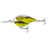 LiveTarget Lures Threadfin Shad Baitball Crankbait 2 1/2", Number 6 Hook Size, 6'-8' Depth, Chartreuse/Black