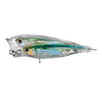 LiveTarget Lures Glass Minnow Juvenile Baitball Popper Saltwater 3", Number 4 Hook Size, Topwater Depth, Silver/Green