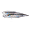 LiveTarget Lures Glass Minnow Juvenile Baitball Popper Saltwater 3", Number 4 Hook Size, Topwater Depth, Silver/Smoke