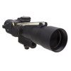 Trijicon ACOG 3x24mm Compact Dual Illuminated Scope Amber Horseshoe/Dot .223/55gr Ballistic Reticle with M16 Carry Handle Base, Blk