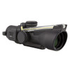 Trijicon ACOG 3x24mm Compact Low Height Scope Dual Illuminated Amber Crosshair .223/55 Grains Ballistic Reticle, Black