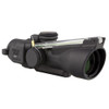 Trijicon ACOG 3x24mm Compact Low Height Scope Dual Illuminated Green Horseshoe/Dot .223/55 Grains Ballistic Reticle, Black