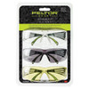 Peltor Sport SecureFit Eye Protection Gray, Amber, and Clear