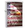 Zippo Outdoors Windproof Lighter Eagle, Brushed Chrome