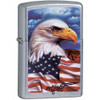 Zippo Outdoors Windproof Lighter Eagle Mazzi, Chrome