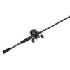 Abu Garcia Pro Max Baitcast Low Profile Combo 7.1:1 Gear Ratio, 8 Bearings, 66 1pc Rod, 8-15 lb Line Rate, Medium Power, RH