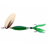 Johnson Min-O-Spin 1 1/4" Length, 1/4 oz, Green Grasshopper