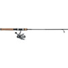 Shakespeare Contender Spinning Combo 30, 4 Bearings, 6 Length. 2 Piece Rod, Medium Power, Ambidextrous