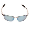 REVO Descend N Sunglasses Crystal Frame, Blue Water Serilium Lens