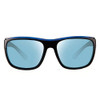 REVO Remus Sunglasses Black Frames, Blue Water Serilium Lens