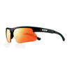 REVO Cusp S Sunglasses Matte Black Frames, Solar Orange Serilium Lens