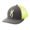Browning Flashback Cap Charcoal/Neon Green