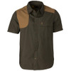Browning Austin Shooting Shirt, Short Sleeve Loden/Taupe, X-Large