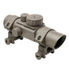 NcStar 1x30mm Tube Reflex Optic, 30mm, Four Reticles, Tan