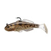 LiveTarget Lures Goby Paddle Tail 3 1/4", Number 1/0 Hook Size. Variable Depth, Natural/Bronze