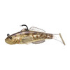 LiveTarget Lures Goby Paddle Tail 3 5/8", Number 2/0 Hook Size, Variable Depth, Natural