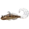 LiveTarget Lures Goby Single Tail 3 1/4", Number 1/0 Hook Size. Variable Depth, Natural/Bronze
