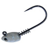Gamakatsu Superline Swim Bait Head Hook Size 5/0, 3/8 oz, Pearl White, Per 3