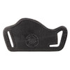 Bulldog Cases Leather Lay Flat Holster Most Large Frame Autos, Black, Right Hand