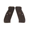 Pachmayr Renegade Wood Laminate Pistol Grips CZ 75/85, Charcoal, Checkered