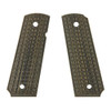 Pachmayr G-10 Tactical Pistol Grips 1911, Green/Black, Coarse