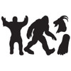 McNett Tenacious Tape Gear Patches 5", Sasquatch, Black