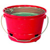 Tex Sport Portable Barbecue BBQ Bucket Grill Red