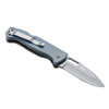 CAS Hanwei Ute 440C, Gray Titanium Finish, Folder, Blue G10 Handle
