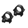 Weaver Four Hole Rings Redfield, Medium, Matte Black