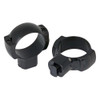 Weaver Aluminum Ring Pair 30mm Main-Tube, High, Matte Black