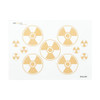 Allen Cases Archery Target Nuclear Bullseye Paper Target with Pins