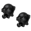 NcStar 1" Hunter Rings 3/8 Dovetail, 0.9" Height, Matte Black