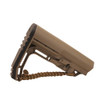 Mission First Tactical Battlelink Minimalst Commercial Stock with Woven on Nrat Strap, Flat Dark Earth