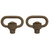 GrovTec US Push Button Swivels Flat Dark Earth Cerakote