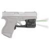 Crimson Trace Laserguard Pro Glock 42 and 43, Green Laser, Boxed
